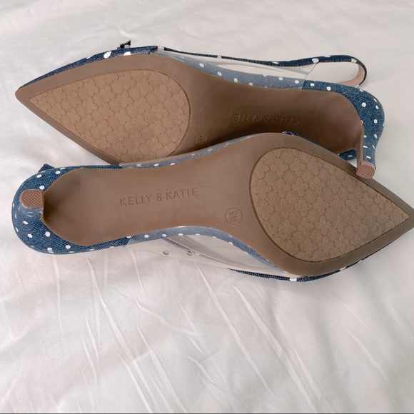 *SOLD*Kelly & Katie Zarina Pump polka dot size 9 - Picture 2 of 5